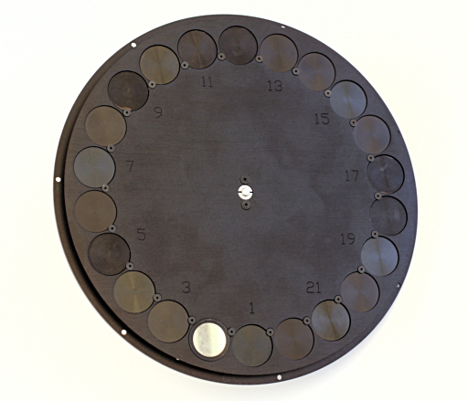 Large Capacity Filter Wheel with Integrated Controller